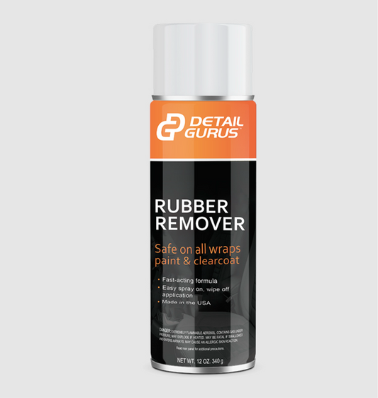 Detail Gurus Rubber Remover – Fast-Acting Rubber Remover & Tire Scuff Cleaner – Safe On All Paints, Wraps, Metal & Plastic – Professional-Grade Formula for Race Cars, Trucks, Boats & Motorcycles- 12 oz